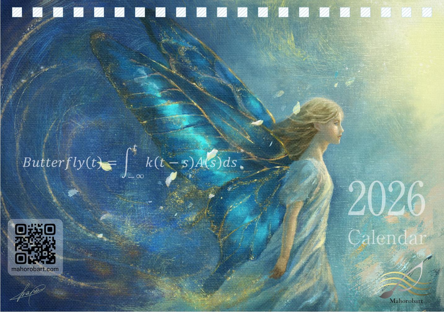 Mahorobart 2026 Calendar（4月始まり）