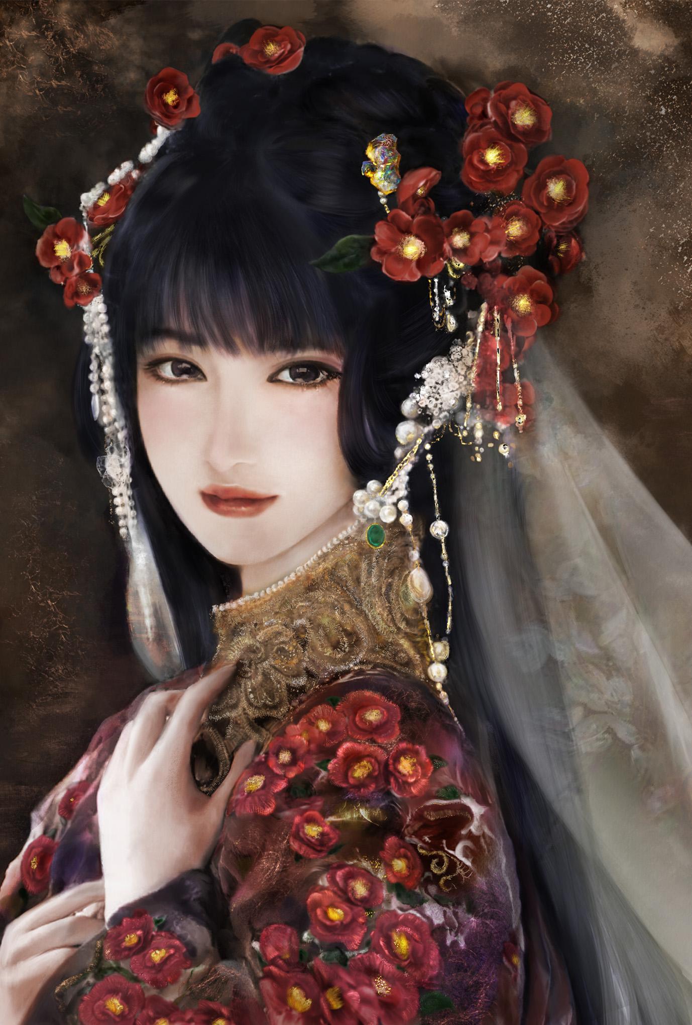 【Eyes on】ポストカード『HANATSUBAKI』