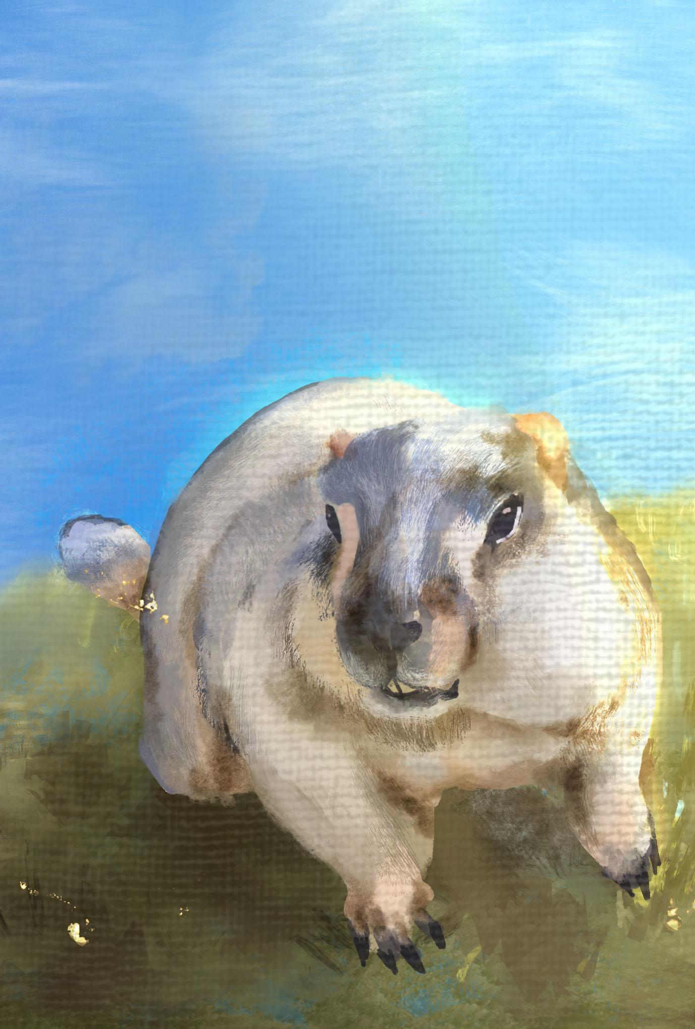 【ぽてぽてのうた】ポストカード『さよならは』