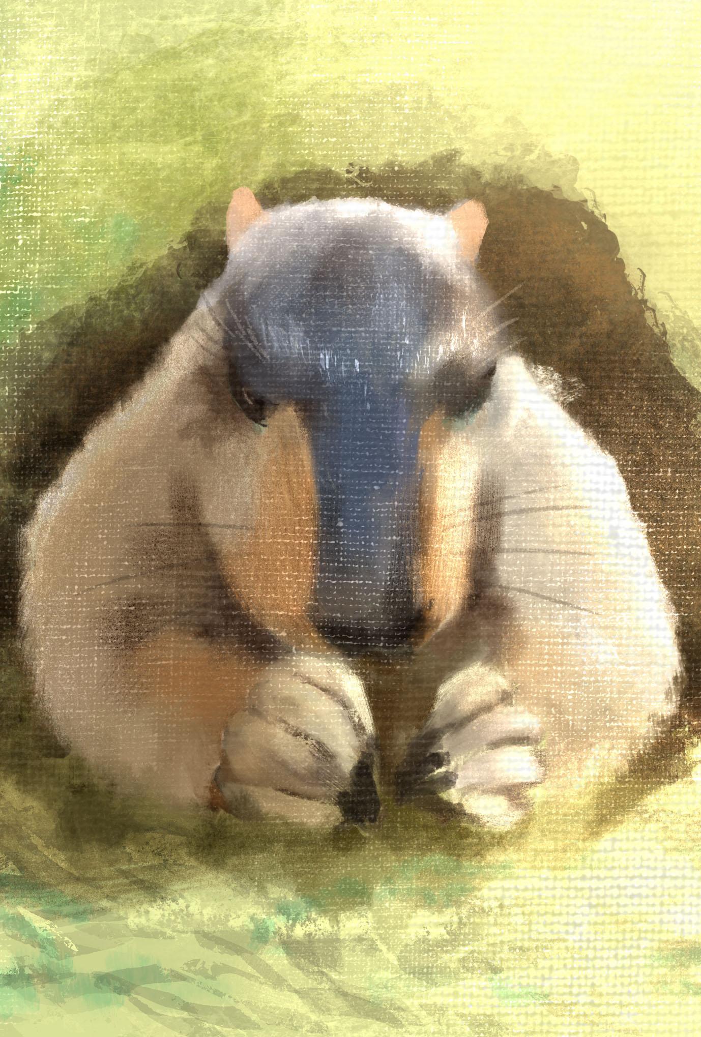 【ぽてぽてのうた】ポストカード『こわかった』